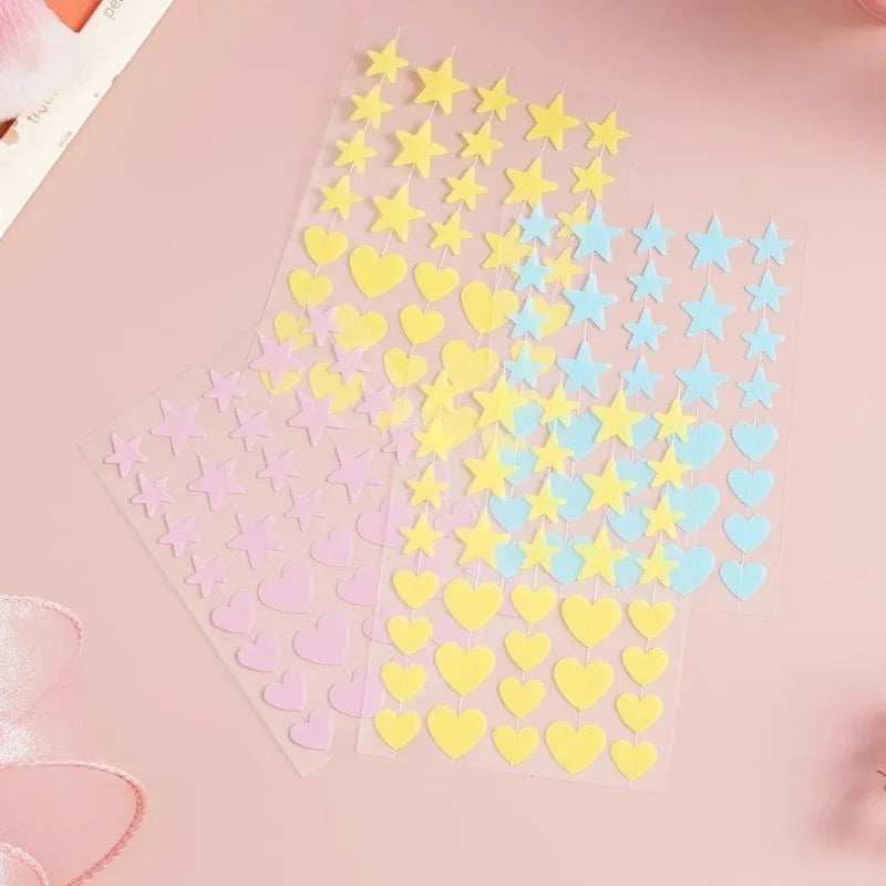 240pcs Colorful Star Love Acne Patch Breathable Waterproof Acne Removal Stickers Invisible Pimple Patch Beauty Skin Care Tool