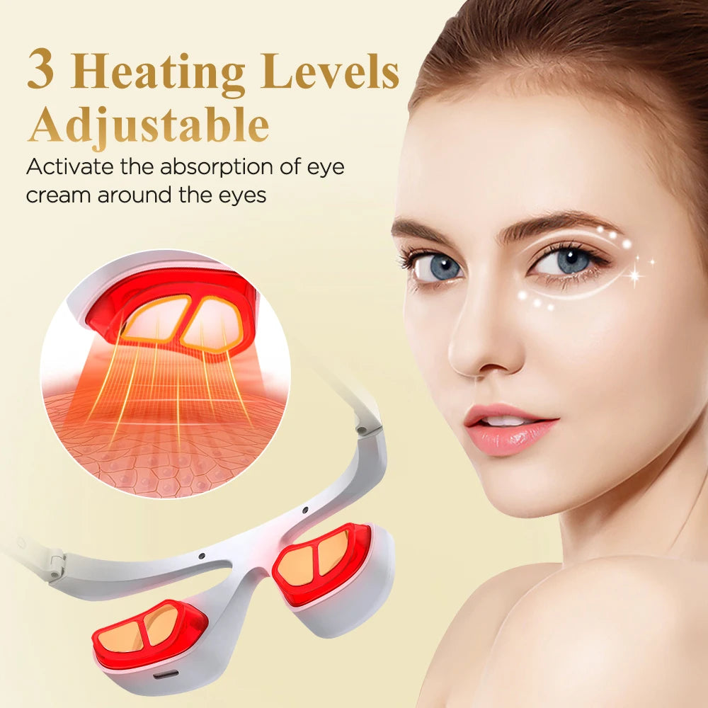 Anti-Aging 3D Eye Massager Eyes Fatigue Relief Relaxation Relieve Dark Circles EMS Eye Fine Line Beauty Eye Care Massage