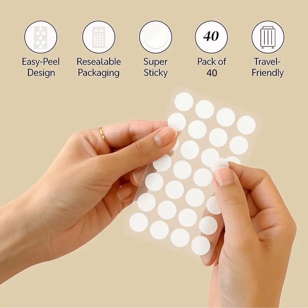 Hydrogel acne removing patch, each box/332 pieces, alcohol free and tasteless, used to secrete facial defects