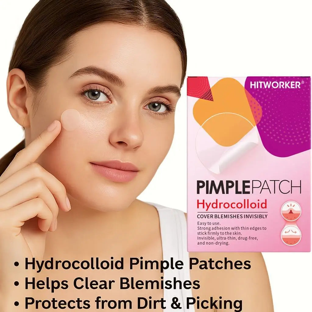 Hydrogel acne removing patch, each box/332 pieces, alcohol free and tasteless, used to secrete facial defects