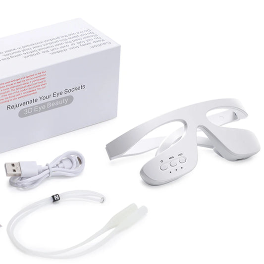 Anti-Aging 3D Eye Massager Eyes Fatigue Relief Relaxation Relieve Dark Circles EMS Eye Fine Line Beauty Eye Care Massage