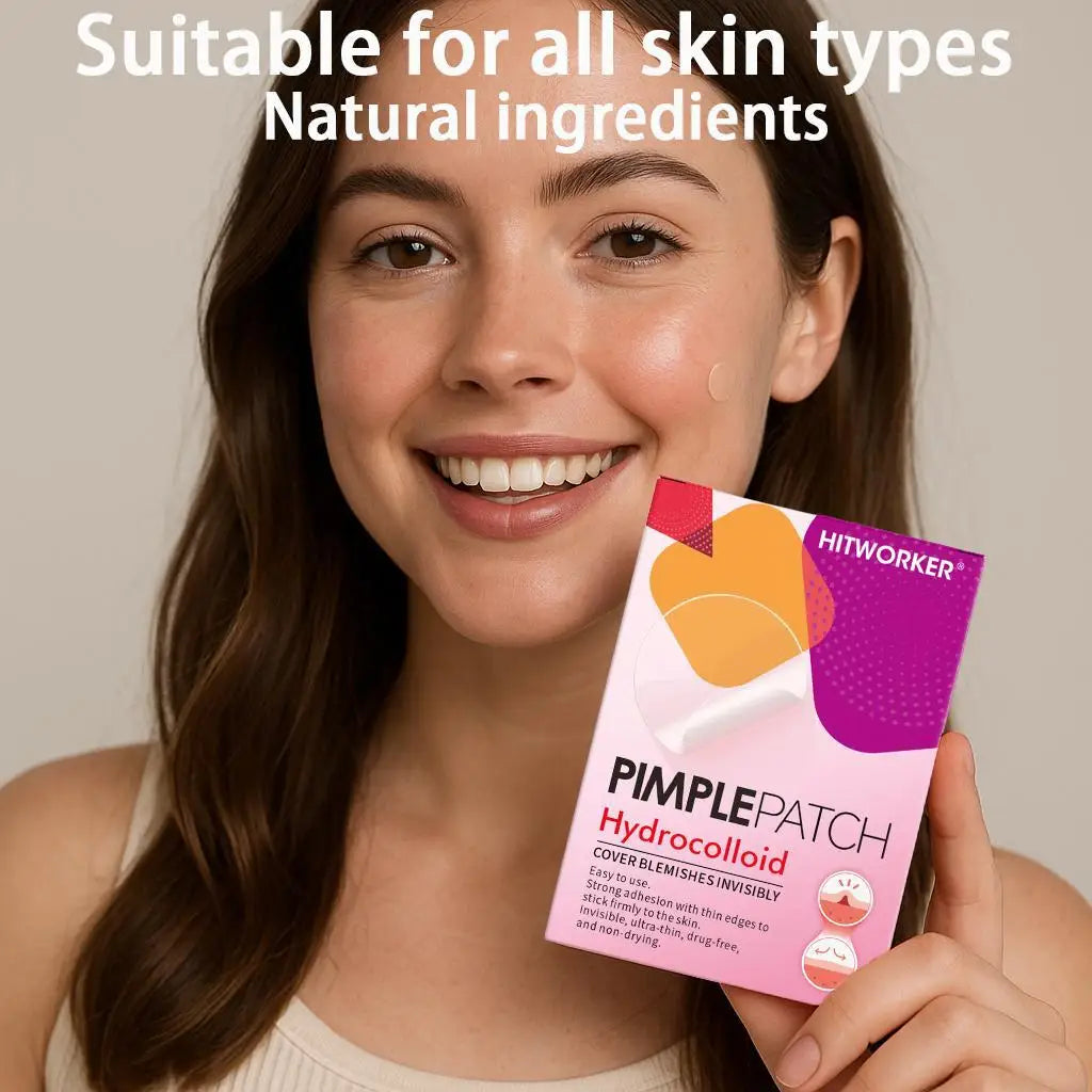 Hydrogel acne removing patch, each box/332 pieces, alcohol free and tasteless, used to secrete facial defects