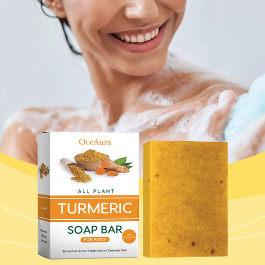 Lemon Turmeric Kojic Acid Soap Even Skin Tone Improved Skin Vitality Refreshing Control Oil Hydrating Moisturizing Bath Soap